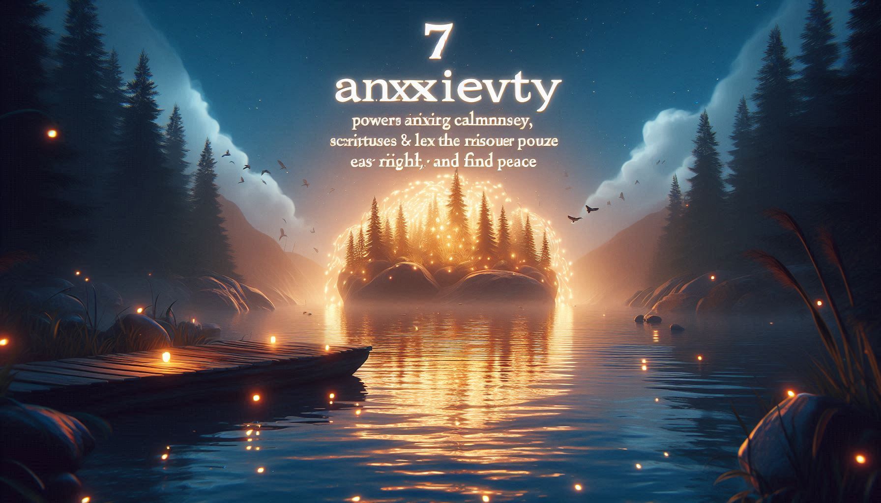 7 Anxiety Calming Scriptures: Bible Verses to Ease Worry