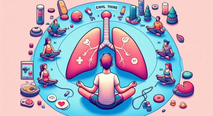 Breathing Exercise Game for Anxiety Relief