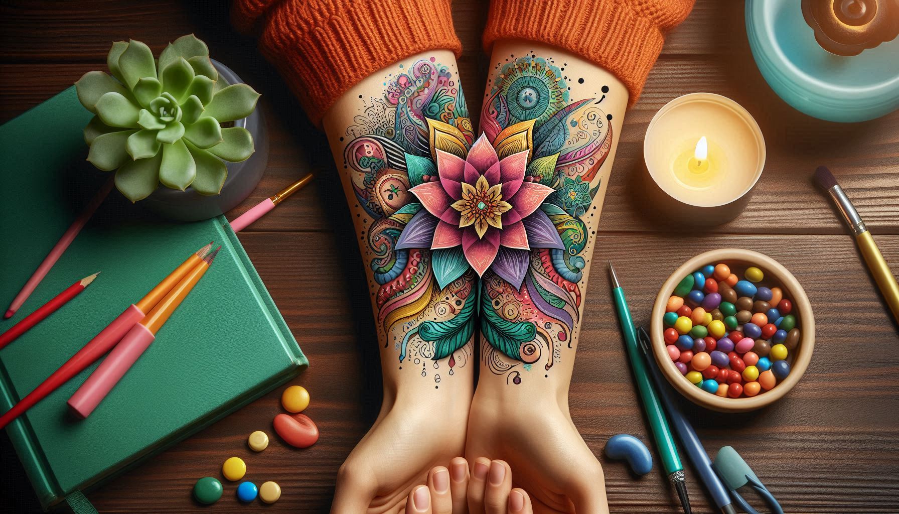 10 Empowering Self-Love Tattoos to Ease Anxiety and Stress